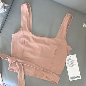 Lululemon Get Centered Crop Tank Top